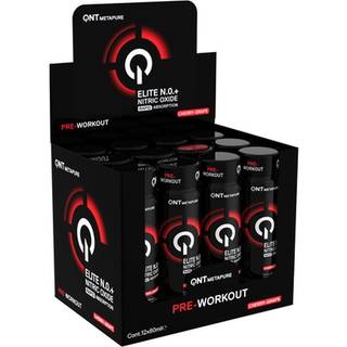 QNT Elite N.O.+ Pre Workout-drik Hurtigtabsorberende sukkerfri 12 x 60 ml shots