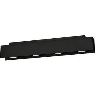 Kenno 4 Sort loftslampe - GU10, 230V, uden lyskilde