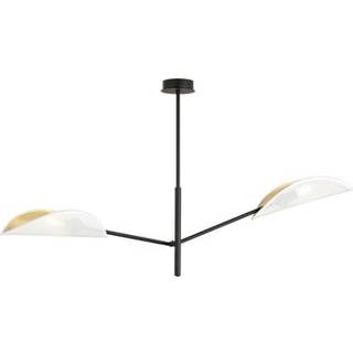 Vene 2 Hvid/Guld loftslampe - Ø12 cm, E14, 230V, uden lyskilde
