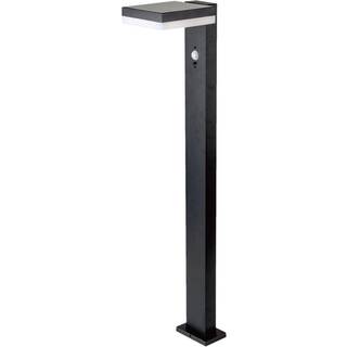 5,5W LED Solar Lygtepæl - PIR Sensor, IP54 - Kulør : Varm