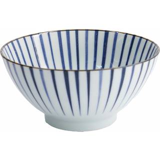 Tokyo Design Studio Natsu Tokusa Mixed skål 1000 ml, blå/hvid