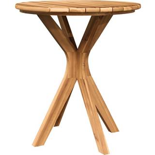 Have bistrobord Ø70x75 cm Massivt teaktræ
