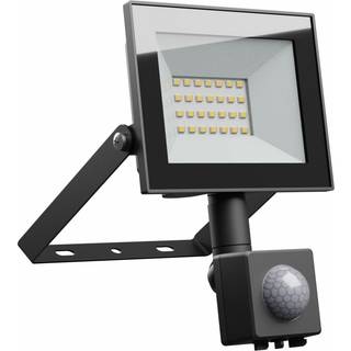 20W sensor projektør Noctis Lux 4 - Sort, PIR sensor, IP44, 230V, Spectrum - Dæmpbar : Ikke dæmpbar, Kulør : Varm