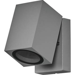 OSRAM Udendørs væglampe ENDURA CLASSIC CUBE, dæmpbar, Krom/sølv, Aluminium, Moderne