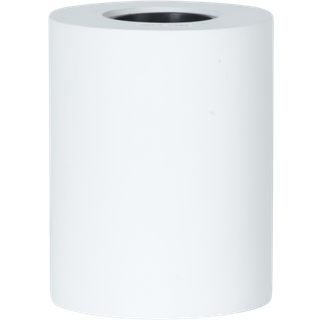 Lampe Sokkel E27 Rør 10cm - Hvid