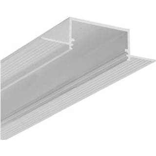 1m aluprofil VARIO30-04 ACDE-9 - Ubehandlet aluminium, indspartling, LED skinne