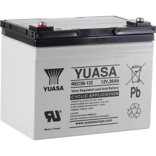 REC36-12I Yuasa Cyklisk Blybatteri