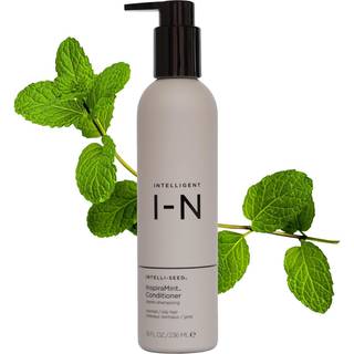 InspiraMint Conditioner Opkvikkende ?kologisk myntebalsam til fint og fedtet h?r med pebermynteolie, der fugter Opfriskende Vegan 8 Fl Oz