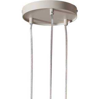 Hængelampe Sopel 3 SIGMA, dæmpbar, Creme/amber, Stue/spisestue, Metal, Moderne