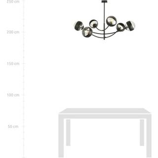 Hunter 6 Sort/Stribe loftslampe - Ø14 cm, E14, 230V, uden lyskilde