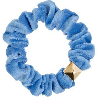 DARK Velvet Mini Scrunchie Ibiza Blue
