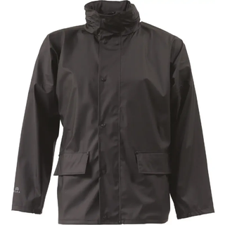 Regnjakke PU 026300 sort Str. L