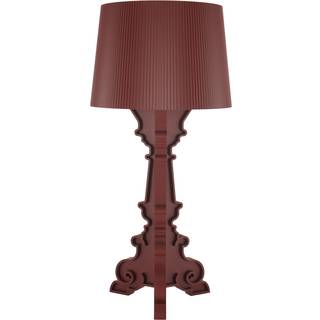 Kartell LED-bordlampe Bourgie Mater, mørkerød, højde 78 cm