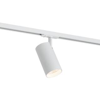 Moderne spotlight hvid til 1-faset skinnesystem inkl. LED - Iconic Mark