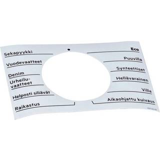 Electrolux programplade, knap, klæbestof, FI 140292264011