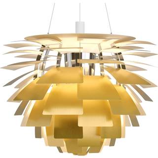 LOUIS POULSEN PH KOGLE Ø840 BØRSTET MESSING PENDEL