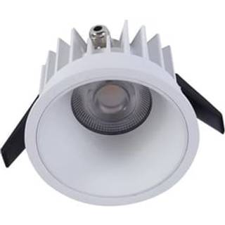 Dæmpbar RA99 indbygningsspot - 10W, Hul: Ø7,5 cm, Mål: Ø8,5 cm, hvid kant, 230V - Dæmpbar : Dæmpbar, Kulør : Varm