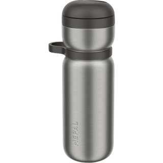 Active Twist Sportstermoflaske fra Mepal - Graphite Black farve - Rustfrit stål/PP/Silikone
