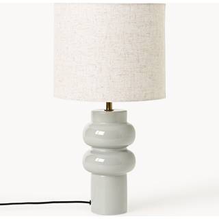 Stor keramisk bordlampe Christine