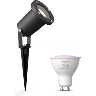 Philips Puled spotlampe, sort + farvet GU10 spot
