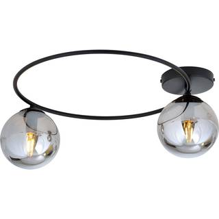 Sopra 2 Sort/Grafit loftslampe - Ø14 cm, E14, 230V, uden lyskilde