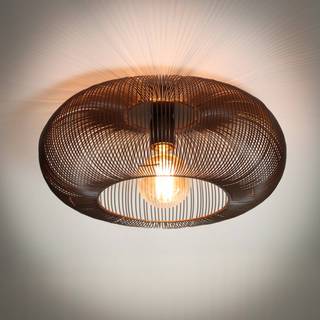 Rippberg loftlampe, sort, 1 lyskilde