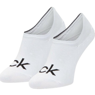 Calvin Klein 2-pak Men High Cut Footie Socks - White - Str 39/42