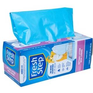 Fresh Step Sifting affaldsboksforinger - Heavy Duty Jumbo kattegrus sigteposer til hurtig og nem oprydning