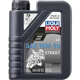 LIQUI MOLY 4T 15W-50 Street Delsyntetisk MC Olie 1L