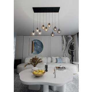 Cosmo 9 Sort MIX1 pendellampe - Ø14 cm, E14, 230V, uden lyskilde