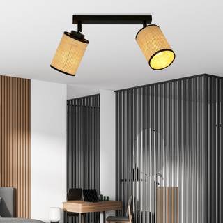Yoga 2 Sort loftslampe - Ø10 cm, E14, 230V, uden lyskilde