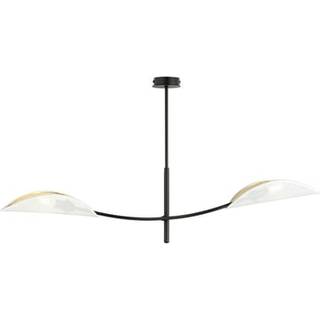 Lotus 2 Hvid/Guld loftslampe - Ø12 cm, E14, 230V, uden lyskilde
