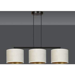 Hilde 3 Sort/Hvid pendellampe - Ø20 cm, E27, 230V, uden lyskilde