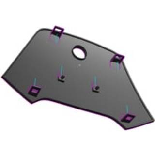 Electrolux display, fundament, blå 140126453012