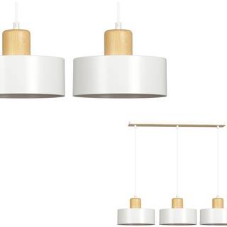 Torin 3 Hvid pendellampe - E27, 230V, uden lyskilde