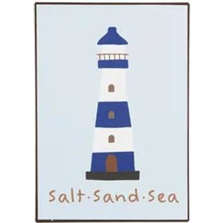 Metalskilt Salt Sand Sea