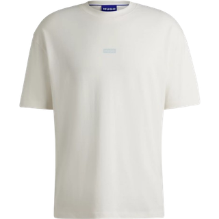 HUGO Blue Nalono T Shirt Cream