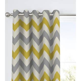 Fusion Fusion Chevron Geo Lined Gardiner til gardinstang