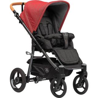 Naturkind Klapvogn Lux Evo - Granada (rødmeleret)