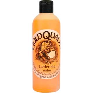Gold quality læderolie natur 250 ml.