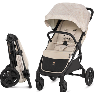 Kinderkraft MITZY BIZUU Klapvogn, Dune Whisper