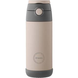 AYA&IDA Kids Straw Bottle - 350ML (Cream Beige)