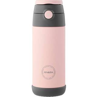 AYA&IDA Kids Straw Bottle - Soft Rose - 350 ml