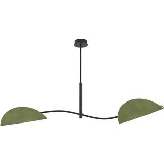 Lotus 2 Sort/Grøn loftslampe - E14, 230V, uden lyskilde