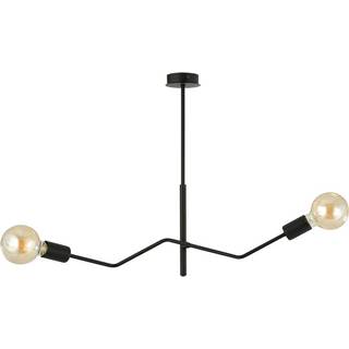 Frix 2 Sort loftslampe - E27, 230V, uden lyskilde