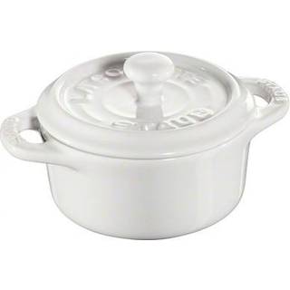 STAUB Staub rund minigryde 0,2 l Hvid