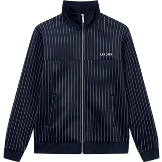Les Deux - Ballier Pinstripe Track Jacket - Sweatshirts og trøjer til herre - dark Navy/lig - S