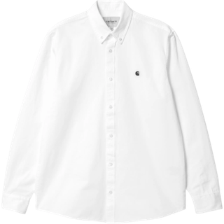 Madison Skjorte, White/Black, XS
