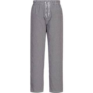Bromley kokkebukser - Sort tern (tjek mønster) (Størrelse: XXXL)