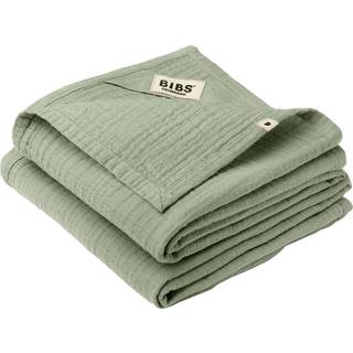 BIBS Muslin Cloth 2-pack 70x70 cm Sage - 1 stk